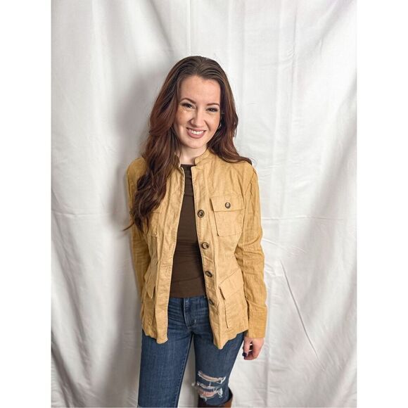 Courtenay Linen Blazer Jacket - Picture 3 of 10